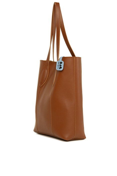 Zoozie Bags Bolso Tote de Piel Sintética Camel Maxi
